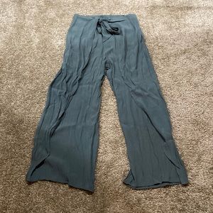 3 FOR $27!! Teal Flowy Pants